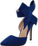Thumbnail for your product : UNIOPLIIL Plus Size Shoes Women Big Bow Tie Pumps New Butterfly Pointed Stiletto Shoes Woman High Heels Wedding Shoes Bowknot Advisable 7