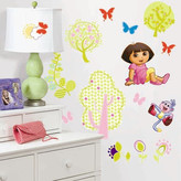 Thumbnail for your product : Nickelodeon Room Mates Favorite Characters 28 Piece Dora the Explorer Wall Decal Set