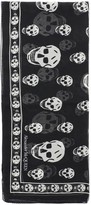 Thumbnail for your product : Alexander McQueen Silk Skull Scarf
