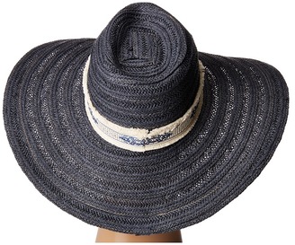 San Diego Hat Company PBL3076 Floppy Hat with Jacquard Canvas Trim Traditional Hats