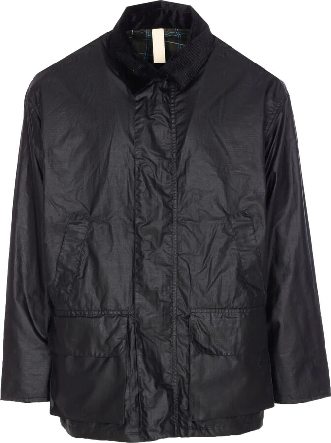 Mens Black Wax Jackets ShopStyle UK