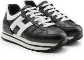 Hogan Leather Platform Sneakers 