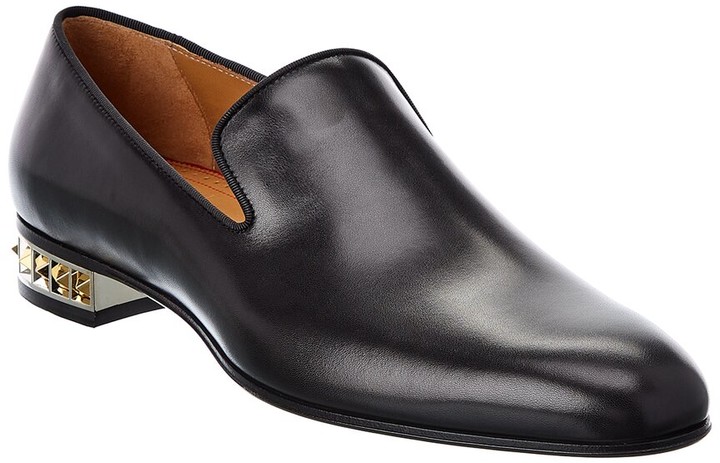 Christian Louboutin Leather Loafer - ShopStyle
