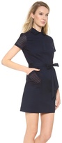 Thumbnail for your product : Shoshanna Combo Holly Polo Dress