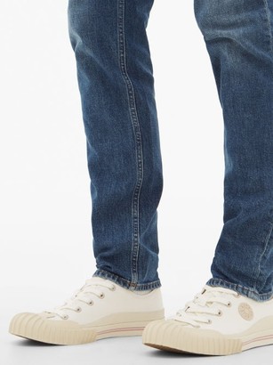 acne studios brady canvas trainers