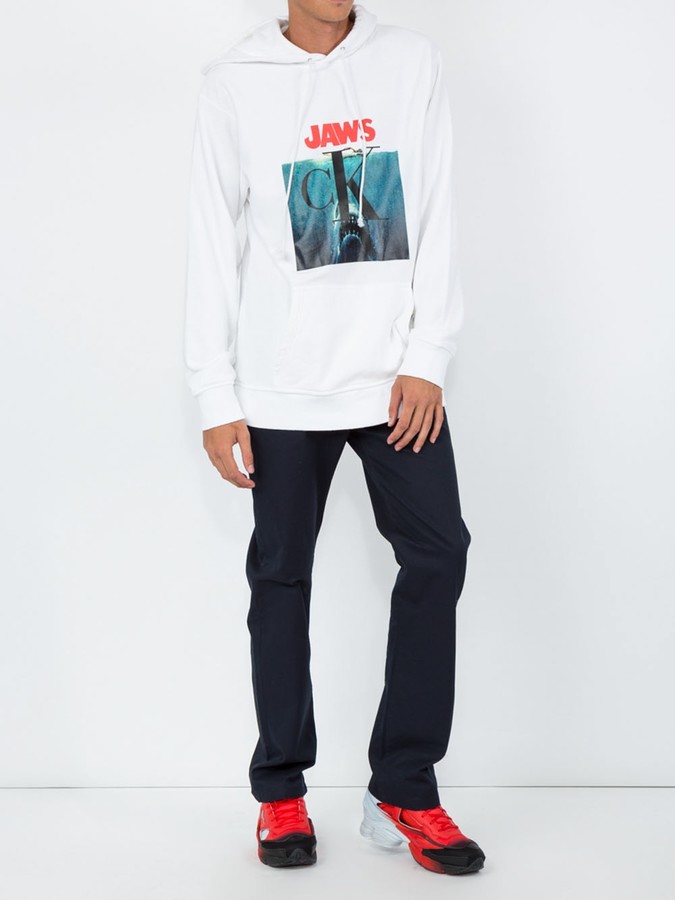 calvin klein jaws hoodie