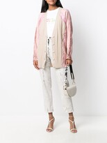 Thumbnail for your product : Stella McCartney Floral Lace Cable Knit Cardigan