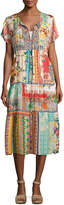 Thumbnail for your product : Johnny Was Power Scarf Printed Long Dress