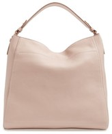 Thumbnail for your product : Ferragamo Calfskin Leather Hobo - Beige
