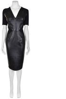 Thumbnail for your product : Roland Mouret Nabis Leather Dress