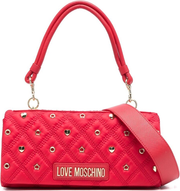 Love Moschino Logo-Detail Tote Bag - ShopStyle