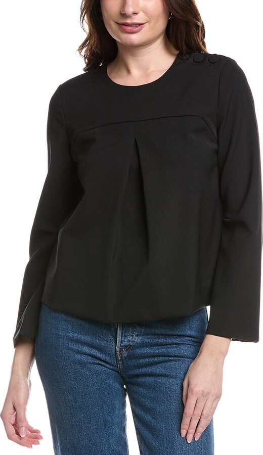 Mod Suiting Blouse
