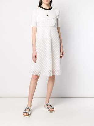 Marc Jacobs flared lace dress