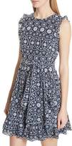 Thumbnail for your product : Kate Spade Eyelet Fit & Flare Dress