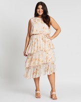 Thumbnail for your product : Atmos & Here Louise Ruffle Midi Dress