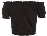 Thumbnail for your product : New Look Teens Black Short Sleeve Gypsy Top