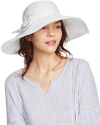 Aqua Ribbon Floppy Sun Hat with Bow - 100% Exclusive