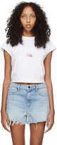 Thumbnail for your product : Alexander Wang White Bubble Sleeve T-Shirt