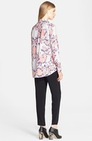 Thumbnail for your product : Thakoon Lace Insert Silk Blouse