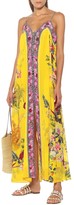 Thumbnail for your product : Camilla Printed silk lace-up maxi dress