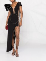 Thumbnail for your product : Loulou Chain-Detail Asymmetric Dress