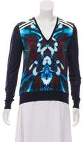 Thumbnail for your product : Barbara Bui Silk Knit Top Navy Silk Knit Top