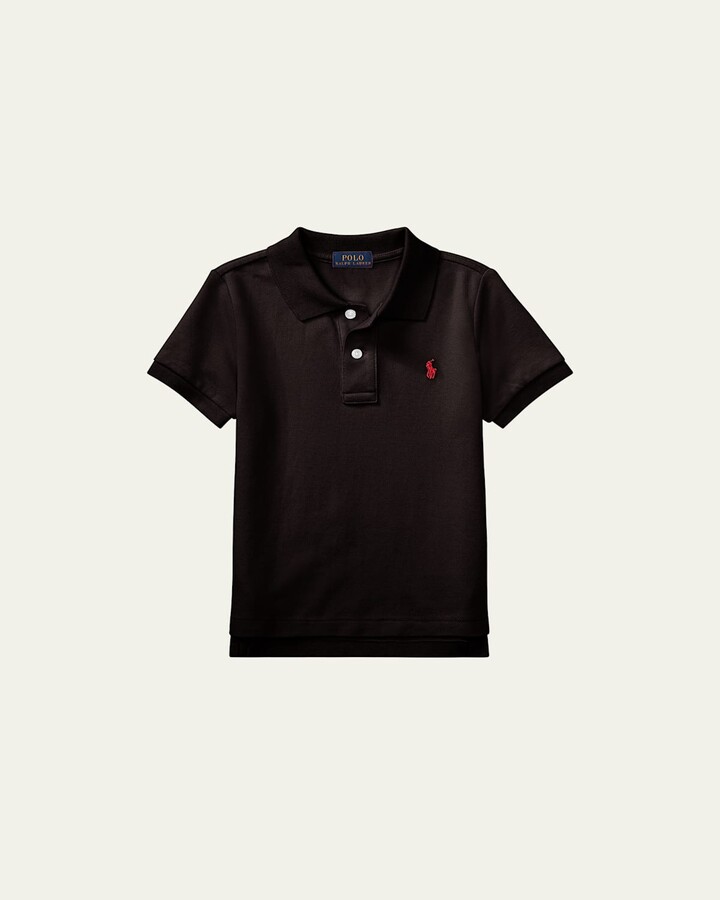Ralph Lauren Kids Boy's Short-Sleeve Logo Embroidery Polo Shirt, Size 2-7