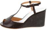 Thumbnail for your product : Maison Margiela T-Strap Wedge Sandals