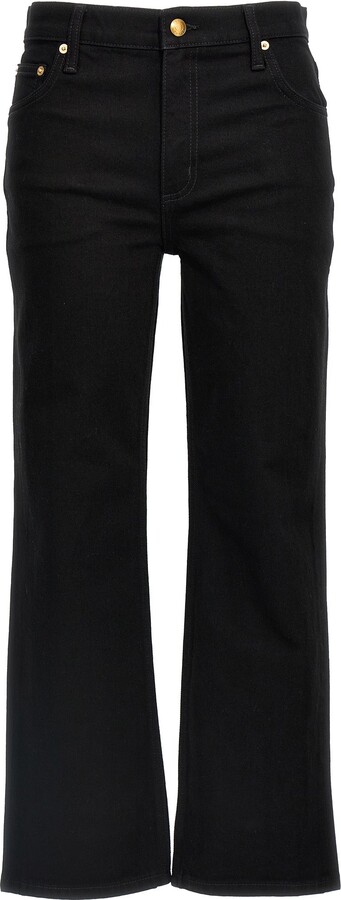 Tory Burch Princess Seam Denim - ShopStyle Jeans