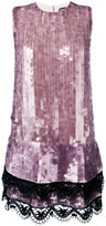Tom Ford - mini-robe brodée de sequin 