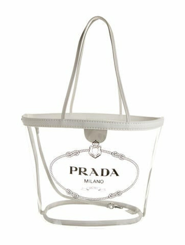 prada beach tote