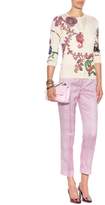 Thumbnail for your product : Etro Printed silk and cashmere sweater
