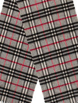 Thumbnail for your product : Burberry Cashmere & Wool-Blend Check Scarf