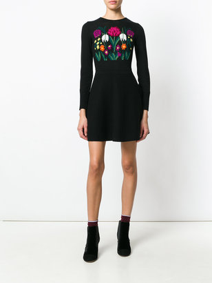 Blugirl floral embroidery dress