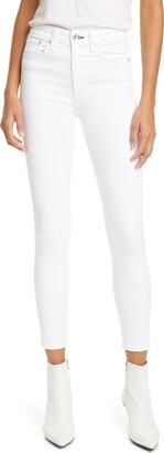 rag and bone white skinny jeans