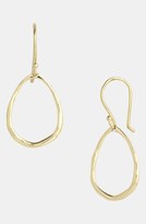 Thumbnail for your product : Ippolita 'Plain' Mini Squiggle Oval 18k Gold Earrings