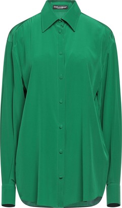 Dolce & Gabbana Women's Green Tops | ShopStyle