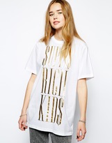Thumbnail for your product : Illustrated People Super Rich Kids Oversized T-Shirt