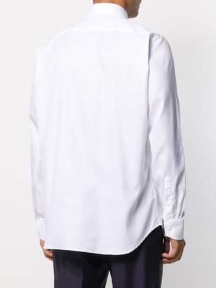 Canali long sleeved cotton shirt
