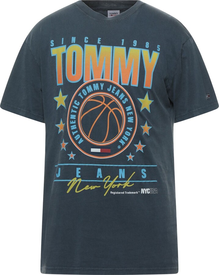 Tommy Jeans Men\'s Blue T-shirts | ShopStyle