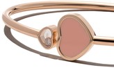 Thumbnail for your product : Chopard 18kt rose gold Happy Hearts diamond bangle