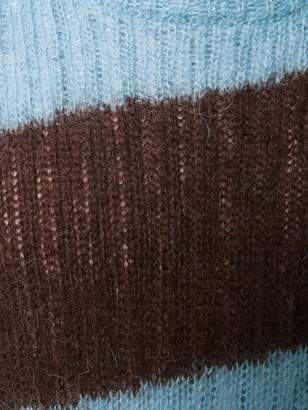 Marni stripe knitted sweater
