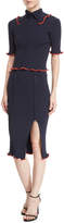 Thumbnail for your product : Opening Ceremony Crisscross Rib-Knit Pencil Skirt