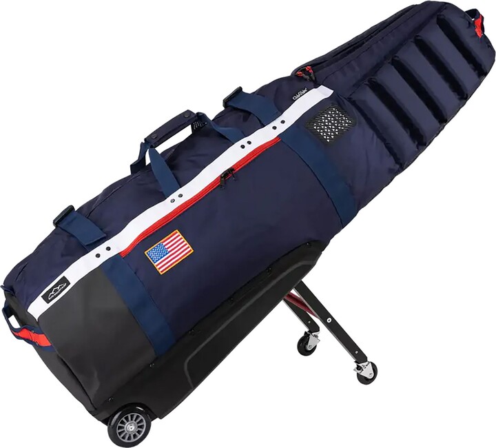 Sun Mountain ClubGlider Meridian Travel Golf Bag, Navy/Cavalry