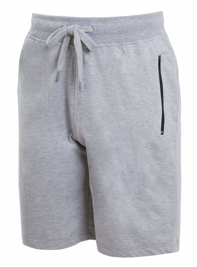 zip pocket jogger shorts