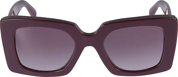 Chanel Red Sunglasses For Women