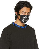 Thumbnail for your product : Marcelo Burlon County of Milan Black Rural Cross Face Mask