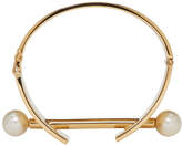 Thumbnail for your product : Chloé Gold Large Darcey Pearl Bracelet