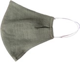Thumbnail for your product : Rumour London Pack Of 6 Linen Protective Cloth Mask In Green