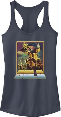 Licensed Character Juniors' Star Wars Retro Solo Movie Poster Tank Top